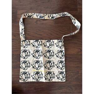 Freda Salvador Dust Bag Shopping Bag White Floral
